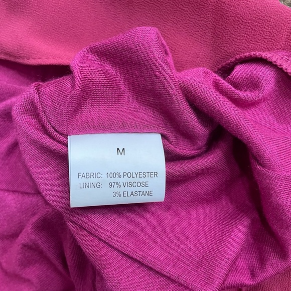 Strapless TFNC Pink Dress Size M - Picture 4 of 4